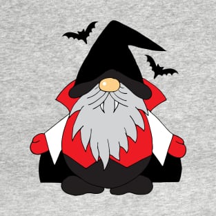 Funny Halloween Dracula Gnome T-Shirt